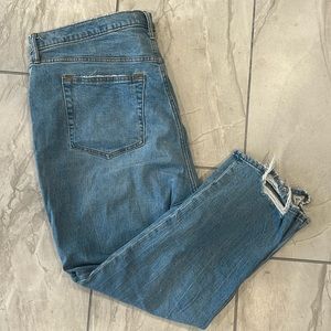Abercrombie The Ankle Straight Ultra High Rise Jeans Size 35 | 20R